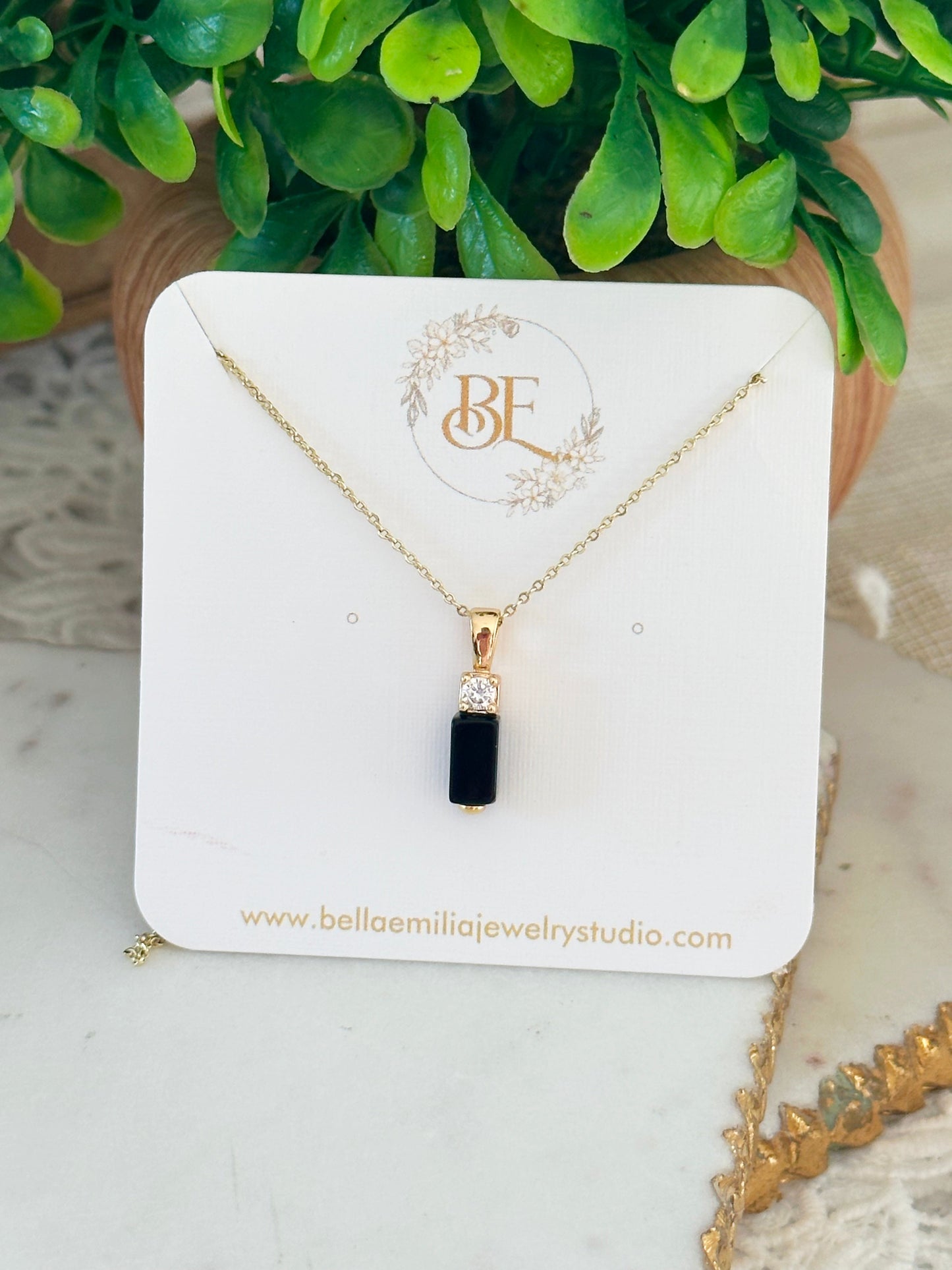 Collier Pendentif Trompette en Or