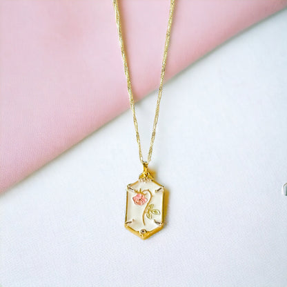 Collier Pendentif Flacon de Potion en Argent