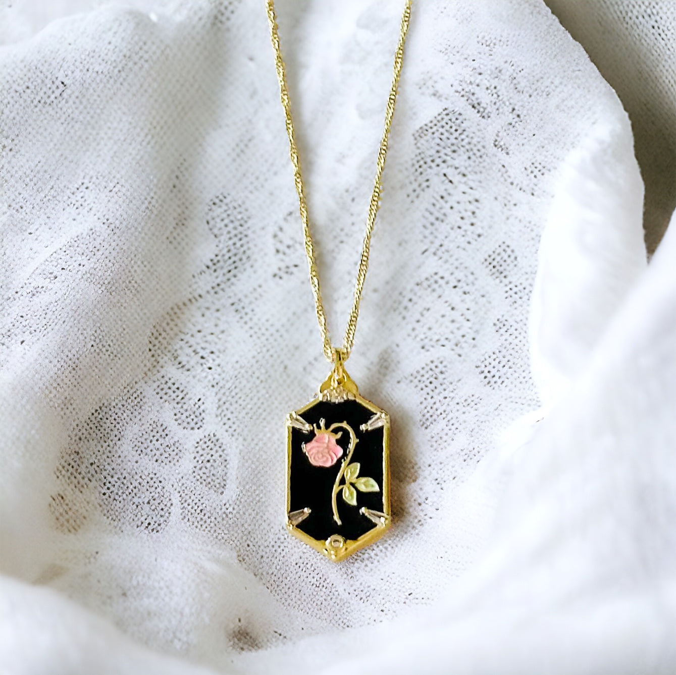 Collier Pendentif Flacon de Potion en Argent