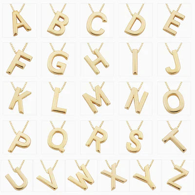 Collier Initial Lettre d'Amour | Or