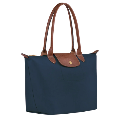 Longchamp I Sac Tote Le Pliage Moyen, Marine