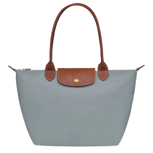 Longchamp I Sac Tote Le Pliage Moyen, Acier
