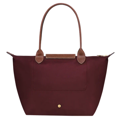 Longchamp I Sac Tote Le Pliage Moyen, Bourgogne
