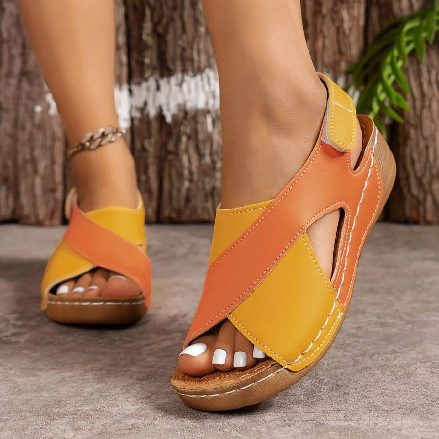 Nicole – Sandales Orthopédiques Bout Ouvert