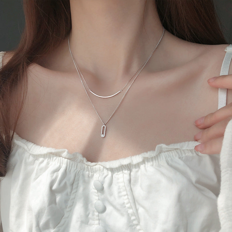Collier cristaux superposés Gia