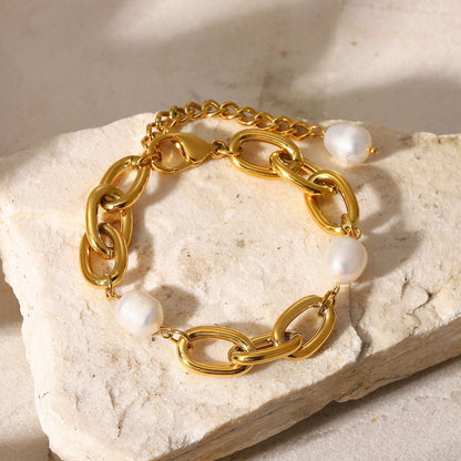 Ysabel™ | Bracelet chunky à grosses perles