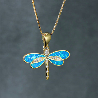Collier Ras de Cou avec Pierre Naturelle en Or