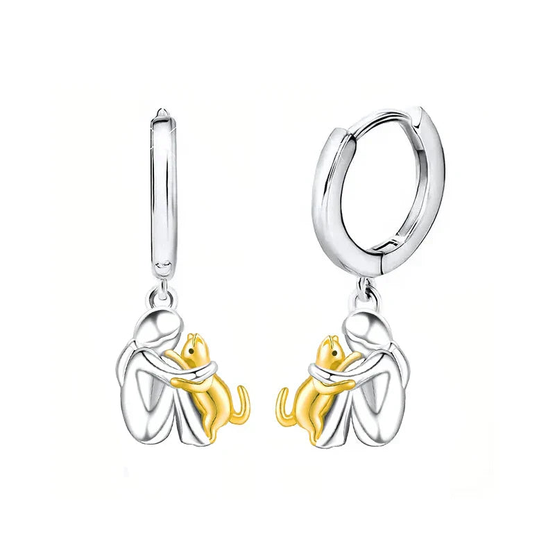ISLA | BOUCLES D'OREILLES EN ÉTREINTE DE CHAT