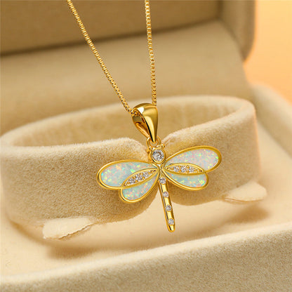 Collier Ras de Cou avec Pierre Naturelle en Or