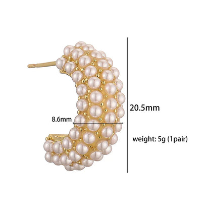 Isabelle™ | Boucles d’oreilles classiques avec perle