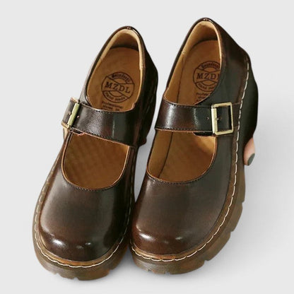 Aveline | Babies Plateforme Cuir