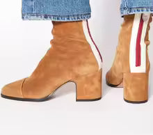Madeleine™ | Bottines Modernes Contrastées