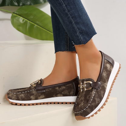 Elisa Mocassins Orthopédiques Hybrides Confort