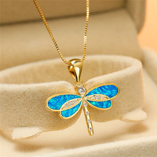 Collier Ras de Cou avec Pierre Naturelle en Or