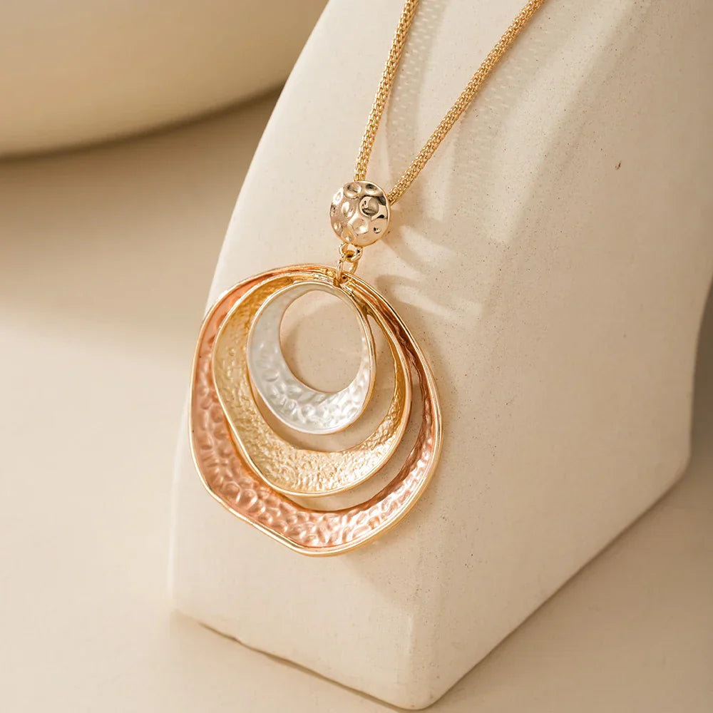 Collier Pendentif Avion en Or