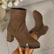 Amélie™ | Bottines Élégance Suédée