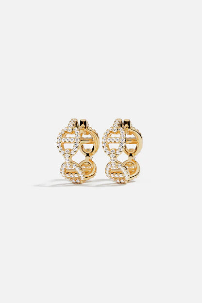 Boucle d'oreille Île Marine | Or