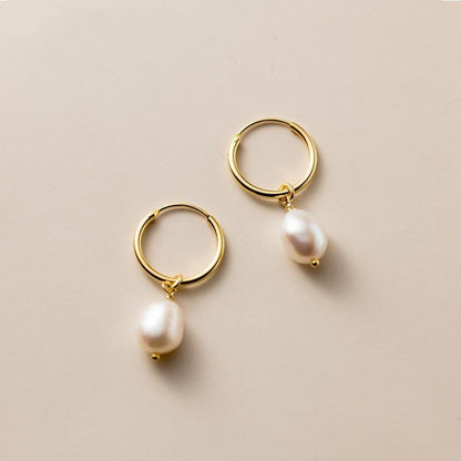 Les Boucles d'Oreilles Créoles en Perles Classiques