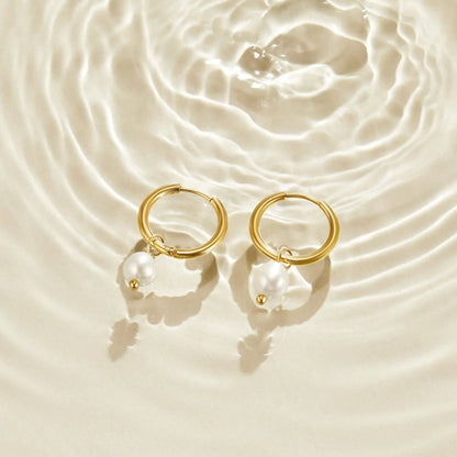 Les Boucles d'Oreilles Créoles en Perles Classiques