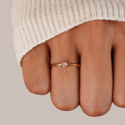 Bague Pierre de Naissance Unique