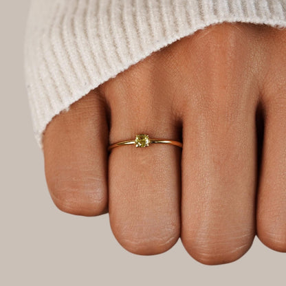 Bague Pierre de Naissance Unique