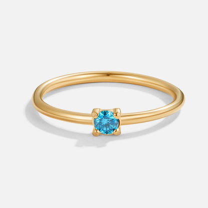 Bague Pierre de Naissance Unique