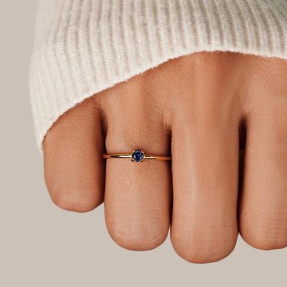 Bague Pierre de Naissance Unique