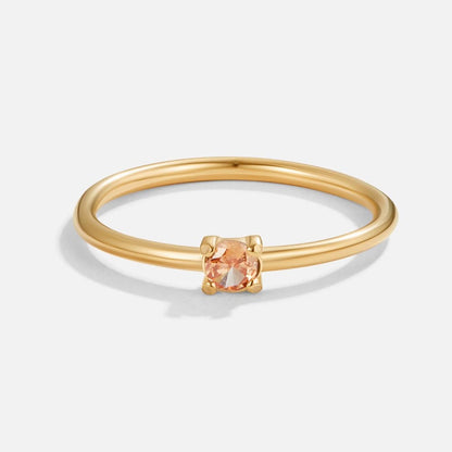 Bague Pierre de Naissance Unique