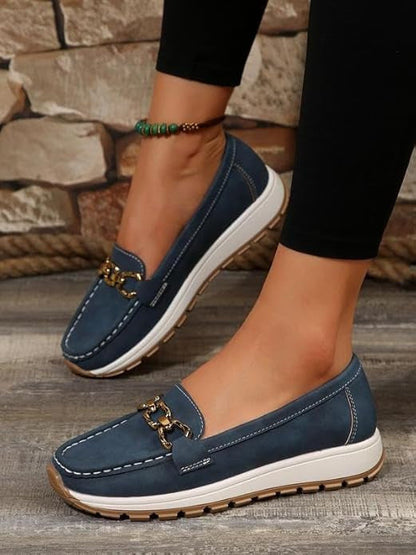 Ella Mocassins Orthopédiques Plats Confortables