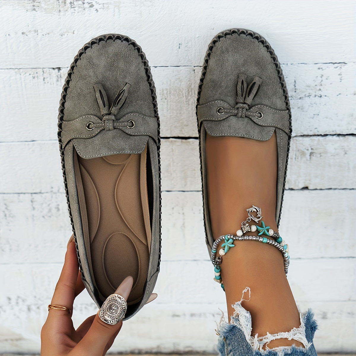 Nadine – Mocassins Orthopédiques Confort