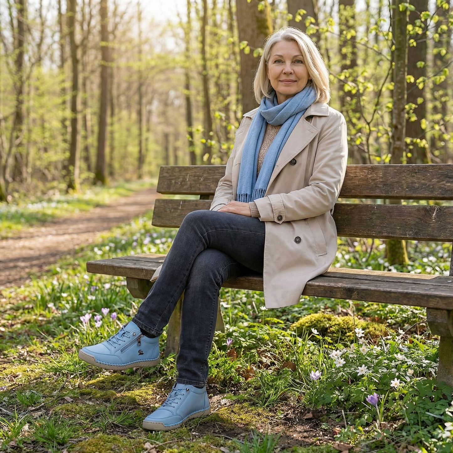 Flora – Chaussures Orthopédiques Confort à Fermeture Éclair