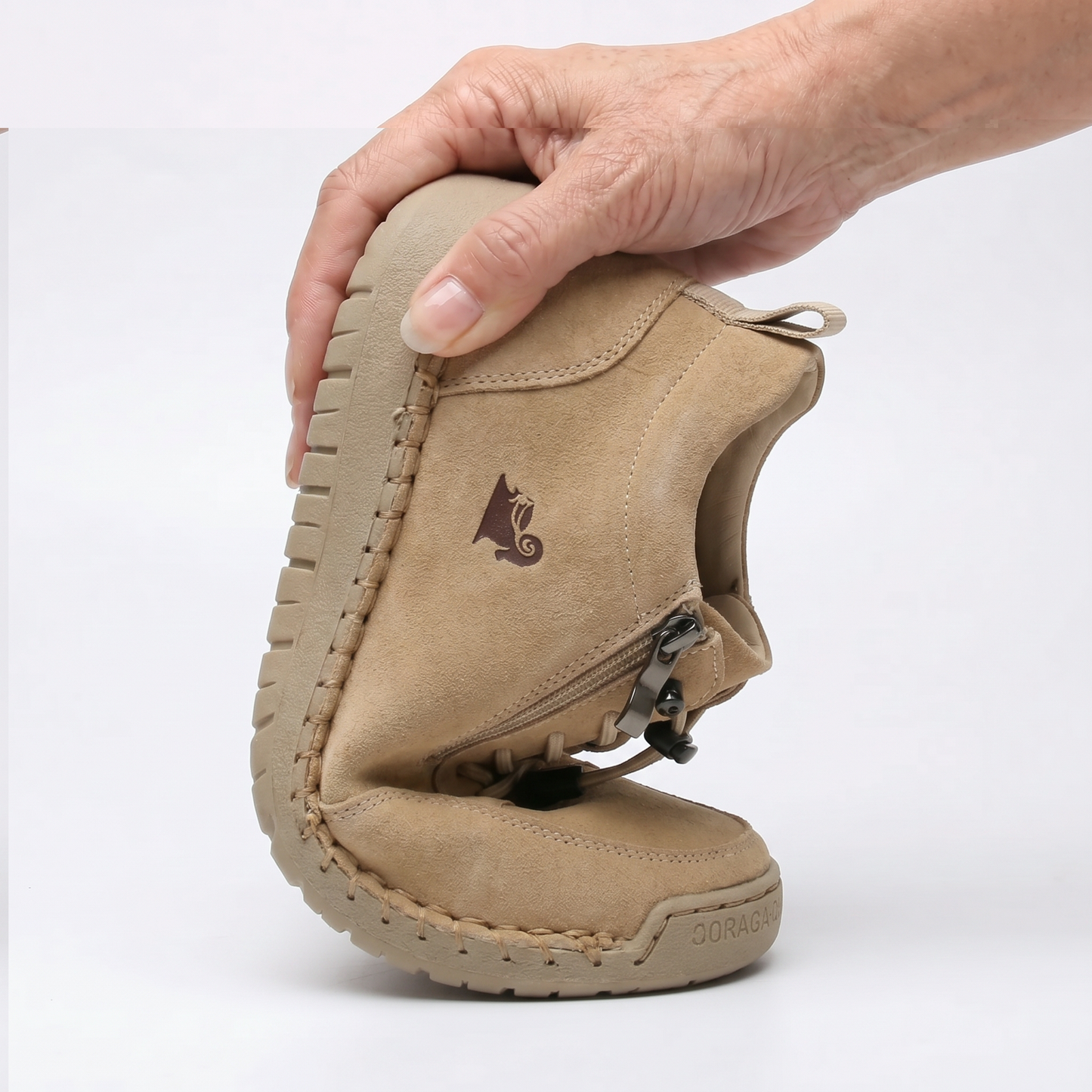Flora – Chaussures Orthopédiques Confort à Fermeture Éclair