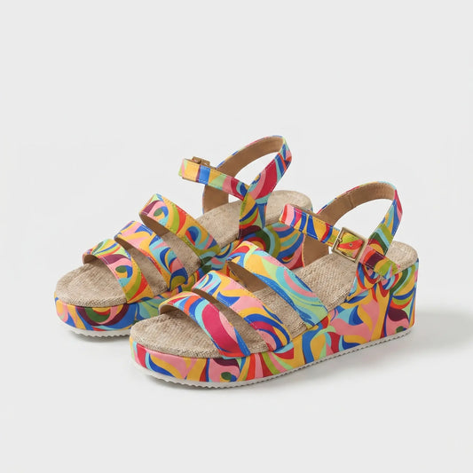 Allegra – Sandales Orthopédiques Multicolores