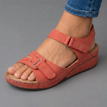 Sandy Sandales Orthopédiques Confortables à Compensée