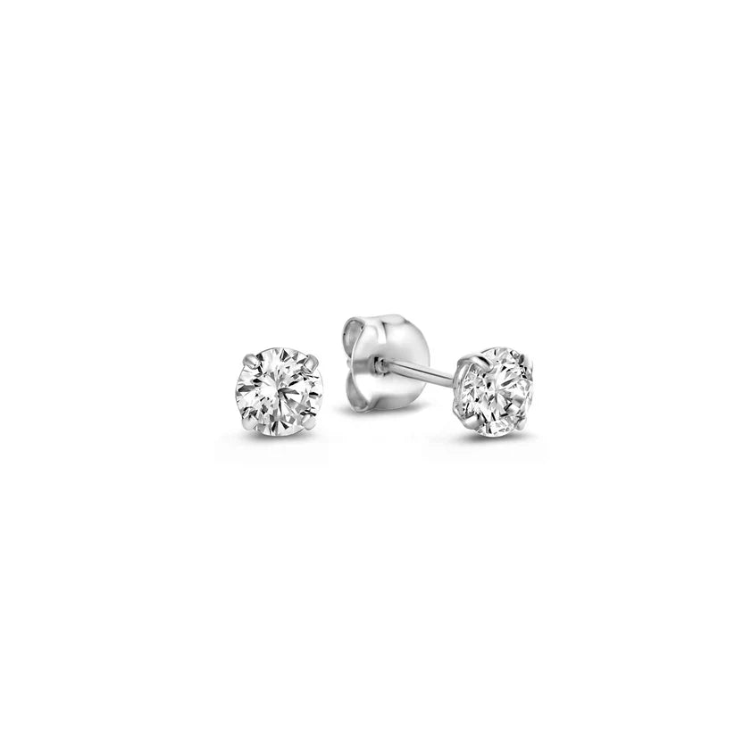 Boucles d'oreilles avec Pierre Larmes de Lune | Or