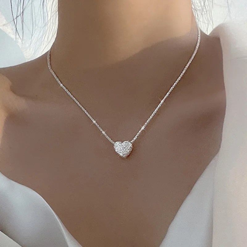 Collier Pendentif Oiseau Origami en Argent