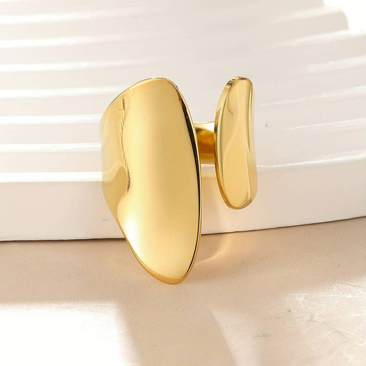 Bague Vintage en Or au Design Ouvert