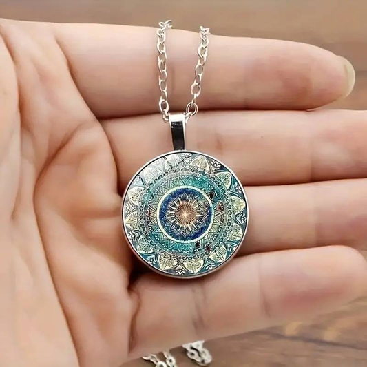 Collier Vintage Pendentif Fleur de Cerisier en Or