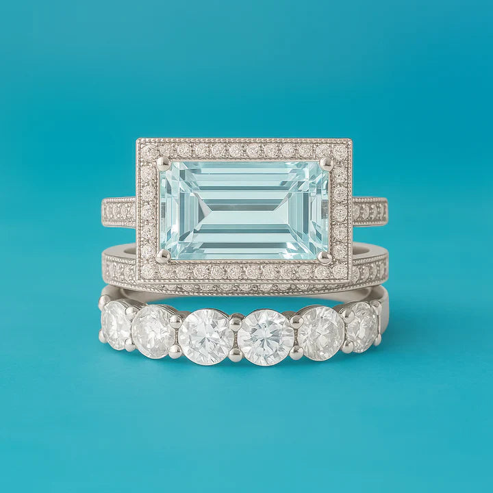 Bague Vintage en Argent et Turquoise