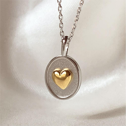 Collier Vintage Coeur