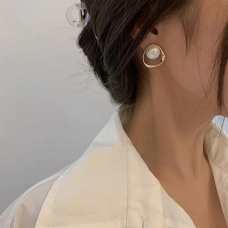 Fabienne™ | Boucles d’oreilles vintage en perles