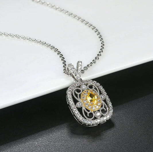 Collier Pendentif Balle de Baseball en Argent