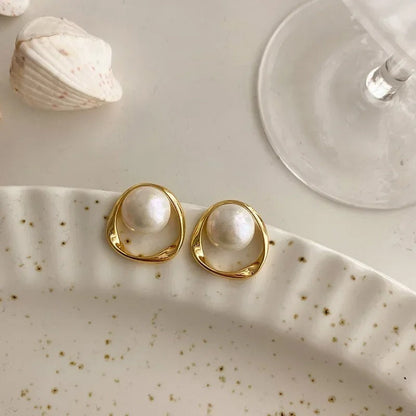 Fabienne™ | Boucles d’oreilles vintage en perles