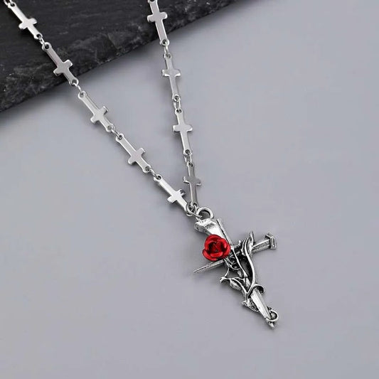 Collier Pendentif Hamecon en Argent