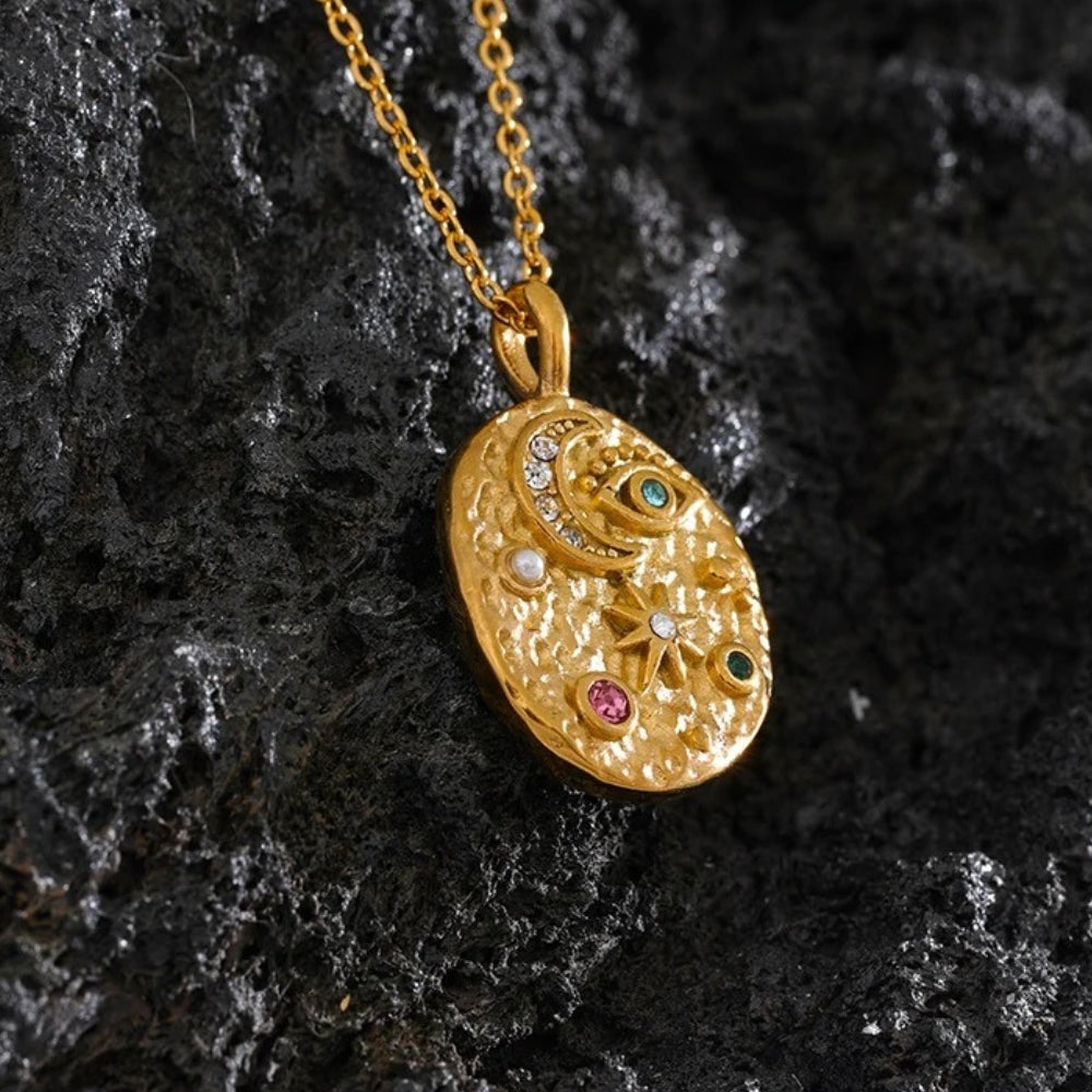 Collier Pendentif Lion en Or