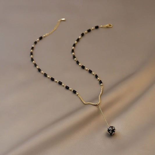 Collier Pendentif Etoile de Mer Scintillante en Or