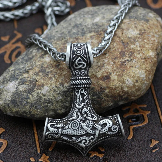 Collier Pendentif Coeur Double en Or Rose