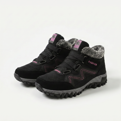 Montela – Chaussures Orthopédiques d'Hiver Noires