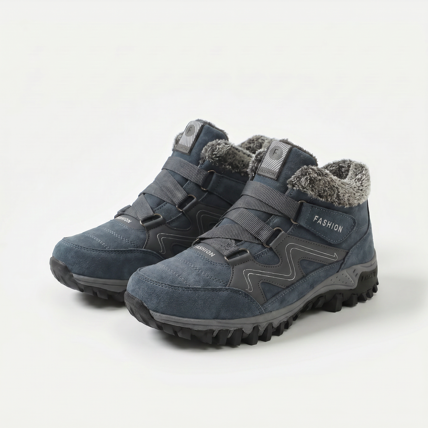 Montela – Chaussures Orthopédiques d'Hiver Noires