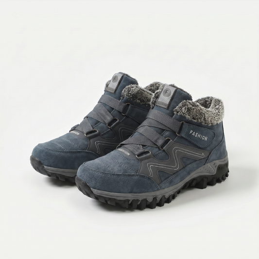 Montela – Chaussures Orthopédiques d'Hiver Bleues